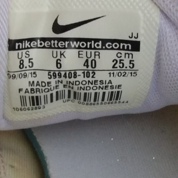 Nike Air Max Thea Cherry Blossoms Floral White Sneakers Women's 8.5 - 599408-102 - Picture 11 of 14